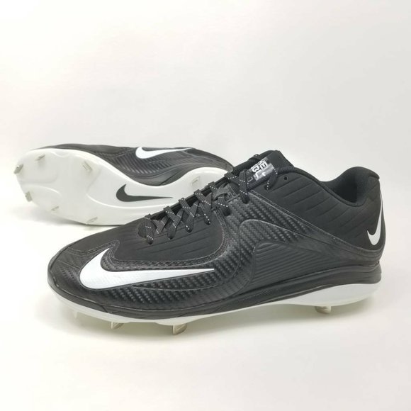 Nike Other - New Nike Air Mens 13.5 MVP Bsbl Pro Baseball Cleats Shoes Black White